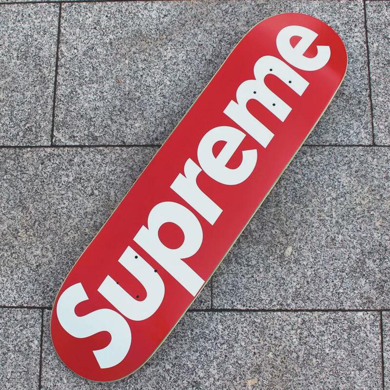 80 cm in red and white (5-15 years old) skateboard backpack + 2 bump protection bars on the front of the car